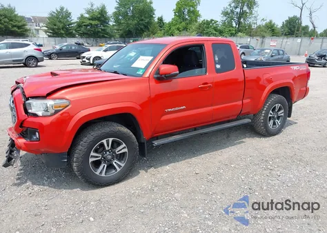 2017 Toyota Tacoma Trd Sport из США, поврежденный, VIN 5TFSZ5AN2HX056434